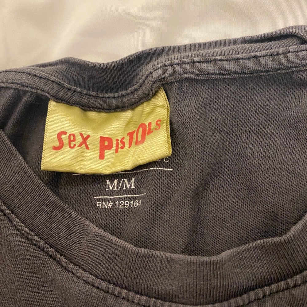 Gray Sex Pistols T-shirt